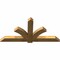 Ekena Millwork Redmond Rough Sawn Timber Gable Bracket, Western Red Cedar, 72"W x 36"H x 4"D x 6"F, 12/12 Pitch GBW072X36X0406RED00RWR - alternate 5